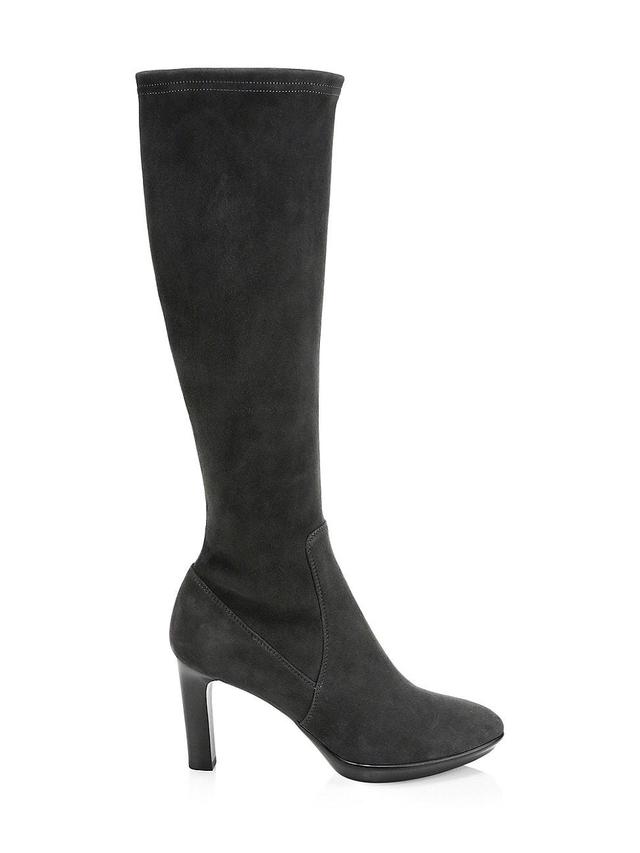 Womens Rhumba Knee-High Suede Boots Product Image