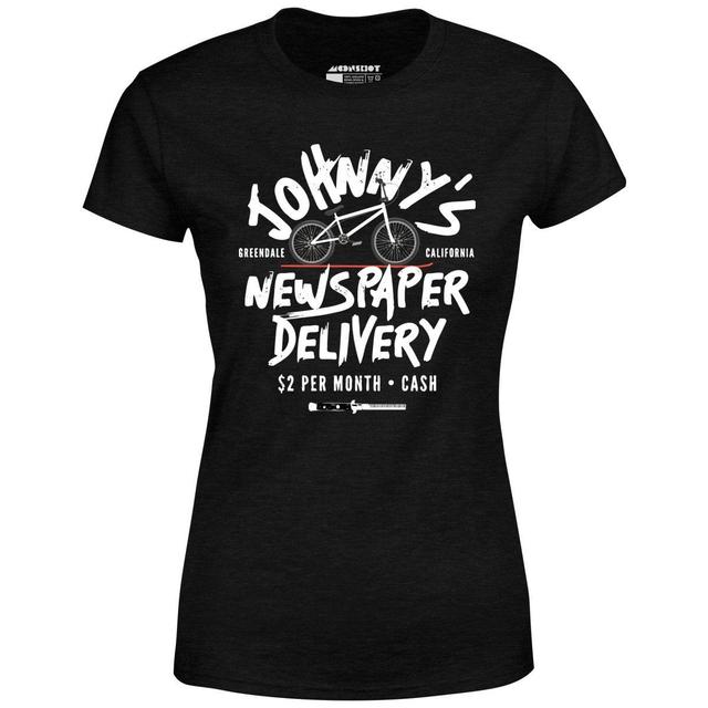 Johnny's Newspaper Delivery - Women's T-Shirt Female Product Image