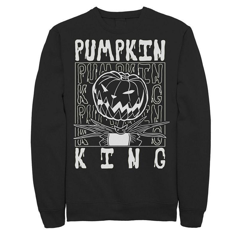 Disneys The Nightmare Before Christmas Pumpkin King Stack Mens Sweatshirt Product Image