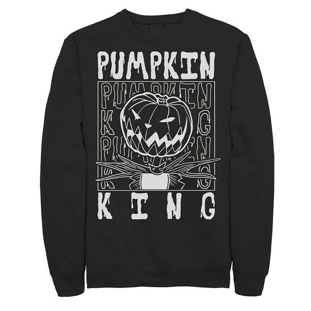 Mens Disney The Nightmare Before Christmas Pumpkin King Stack Sweatshirt Product Image