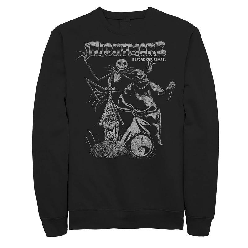 Mens Disney The Nightmare Before Christmas Vintage Portrait Sweatshirt Product Image