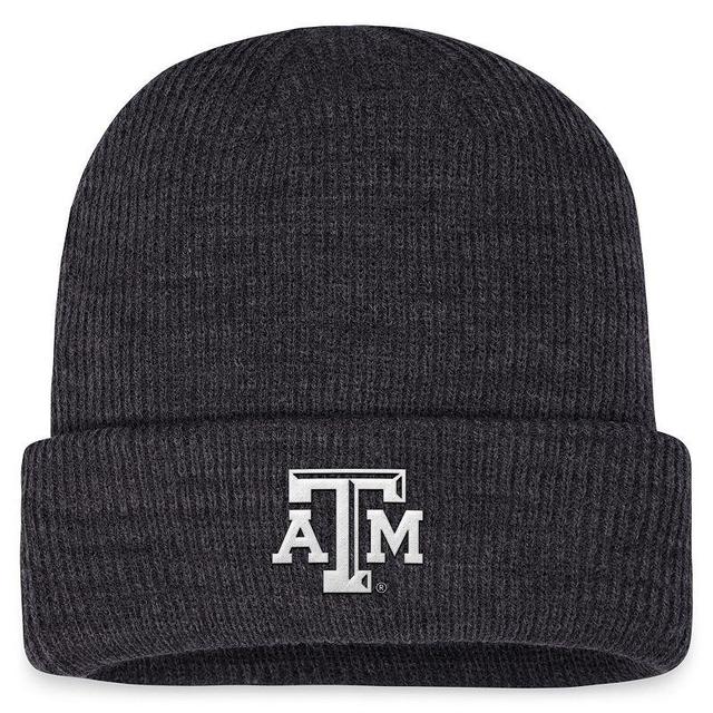 Mens Top of the World Texas A&M Aggies Sheer Cuffed Knit Hat, Grey Product Image