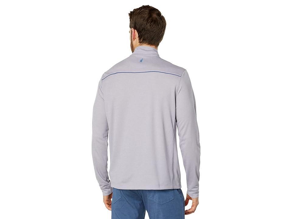 johnnie-O Wells Performance 1/4 Zip (Seal) Men's Sweater Product Image