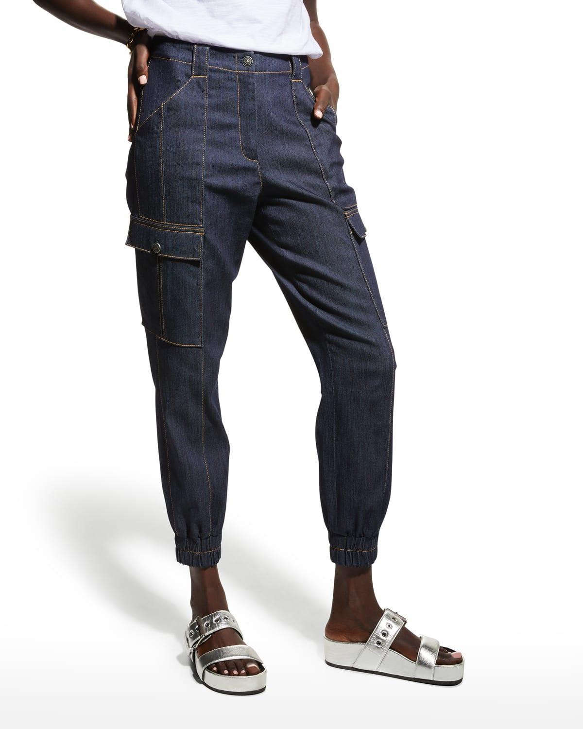 Cinq  Sept Kelly Skinny Denim Joggers Product Image