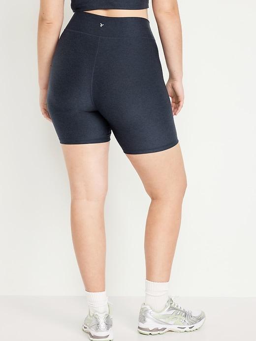 Extra High-Waisted CloudComfy Biker Shorts -- 6-inch inseam Product Image