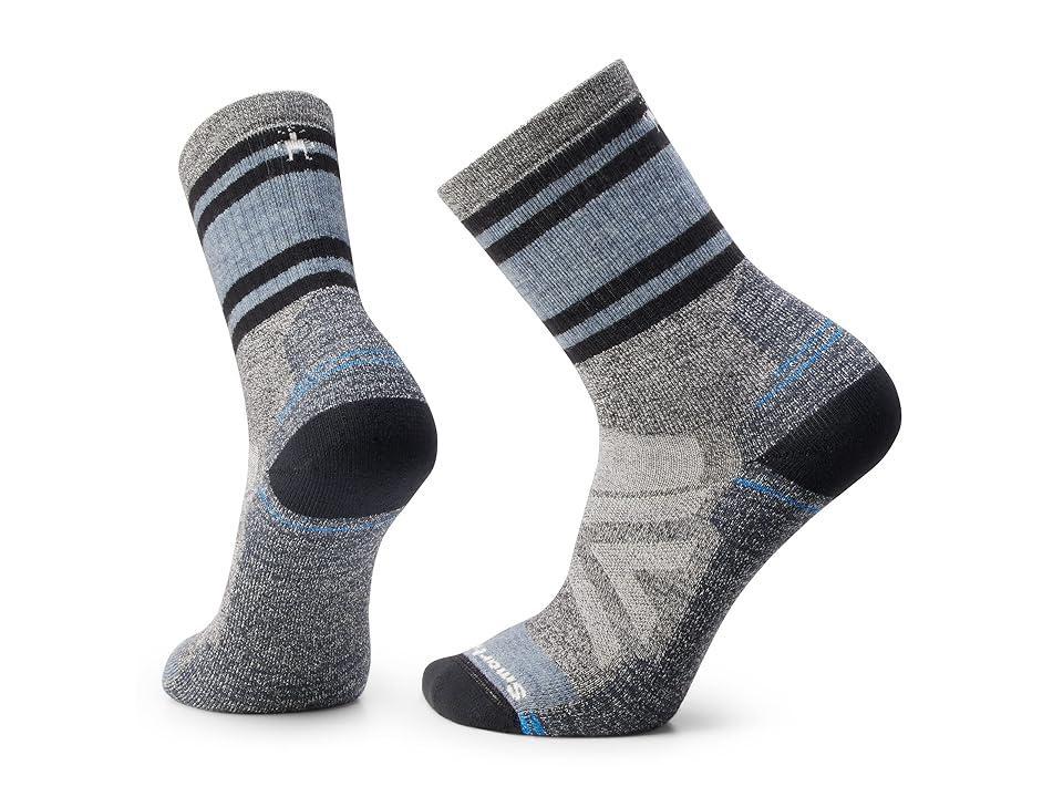 Smartwool Hike Full Cushion Lolo Trail Crew Socks (Ash/Charcoal) Men's No Show Socks Shoes Product Image