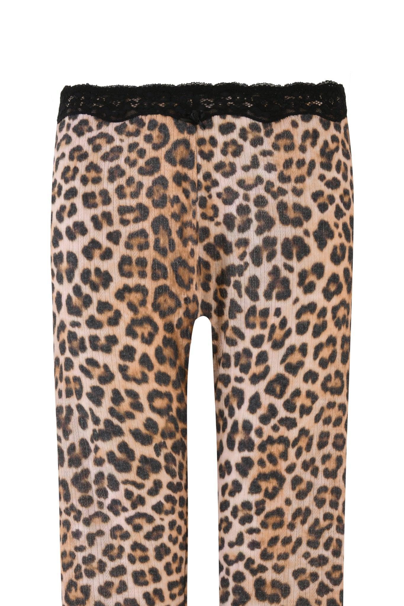 CASSIA PANT - NEUTRAL : LEOPARD Product Image