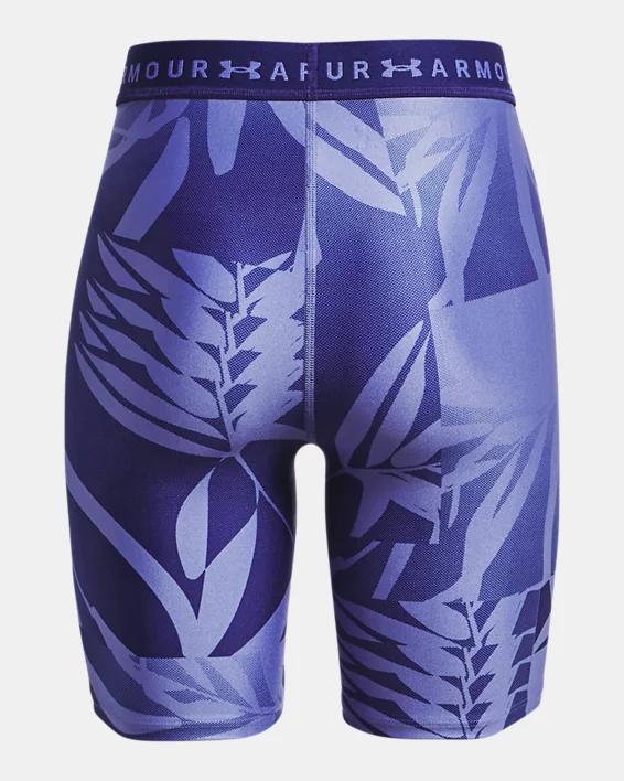 Women's HeatGear® Printed Bike Shorts Product Image