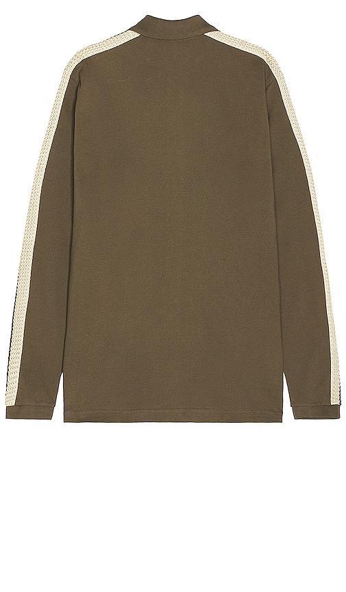 Palm Angels Monogram Track Shirt in Olive Product Image