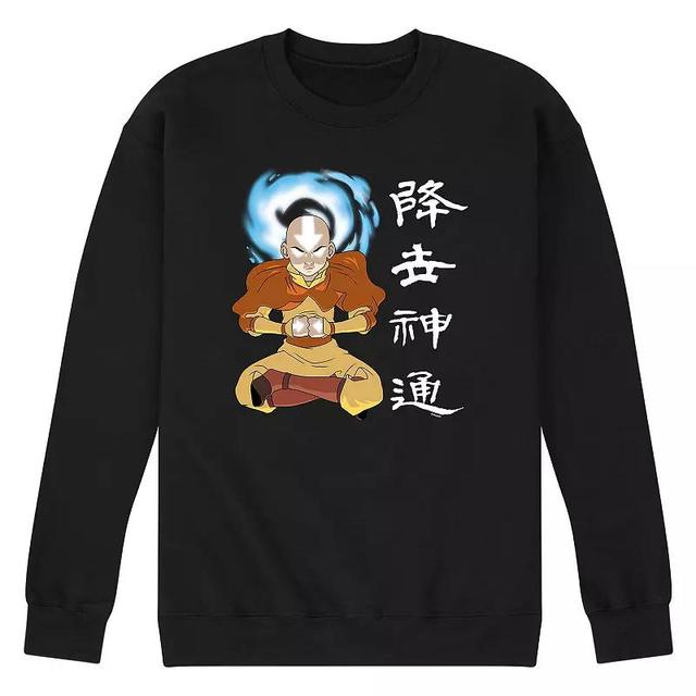 Mens Avatar Aang With Characters Sweatshirt Product Image