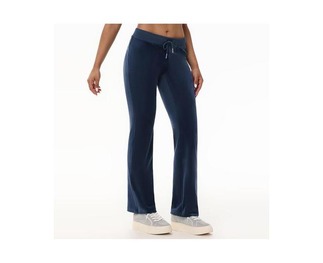 Juicy Couture Womens Ombre Big Bling Velour Track Pants Product Image