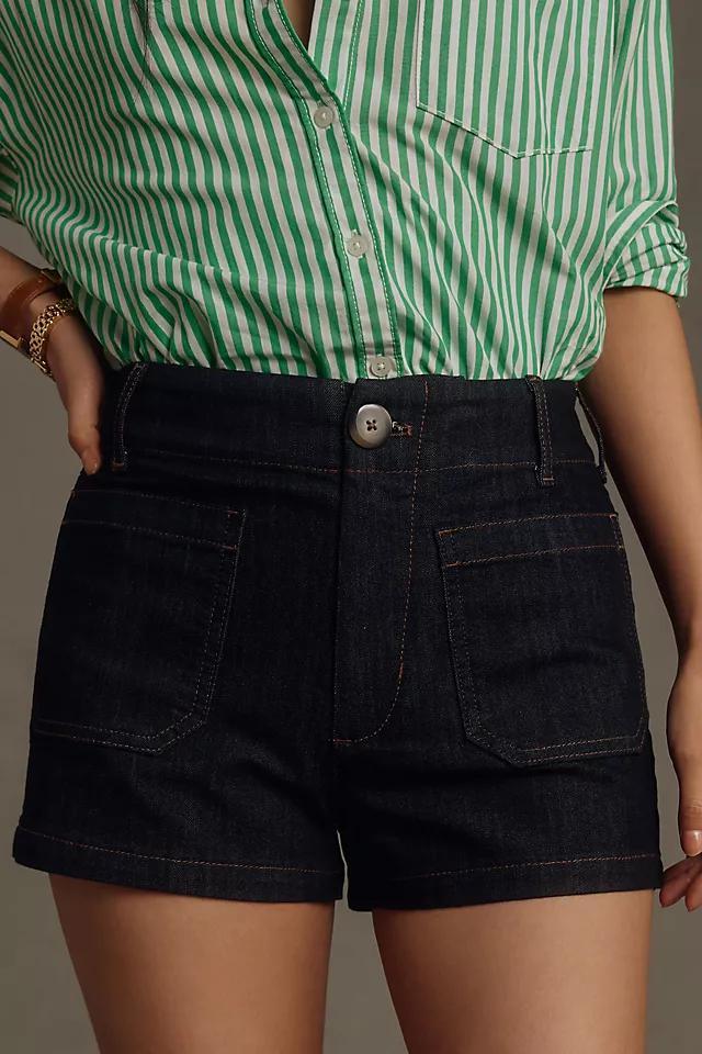 The Colette Shorts by Maeve: Denim Edition Product Image