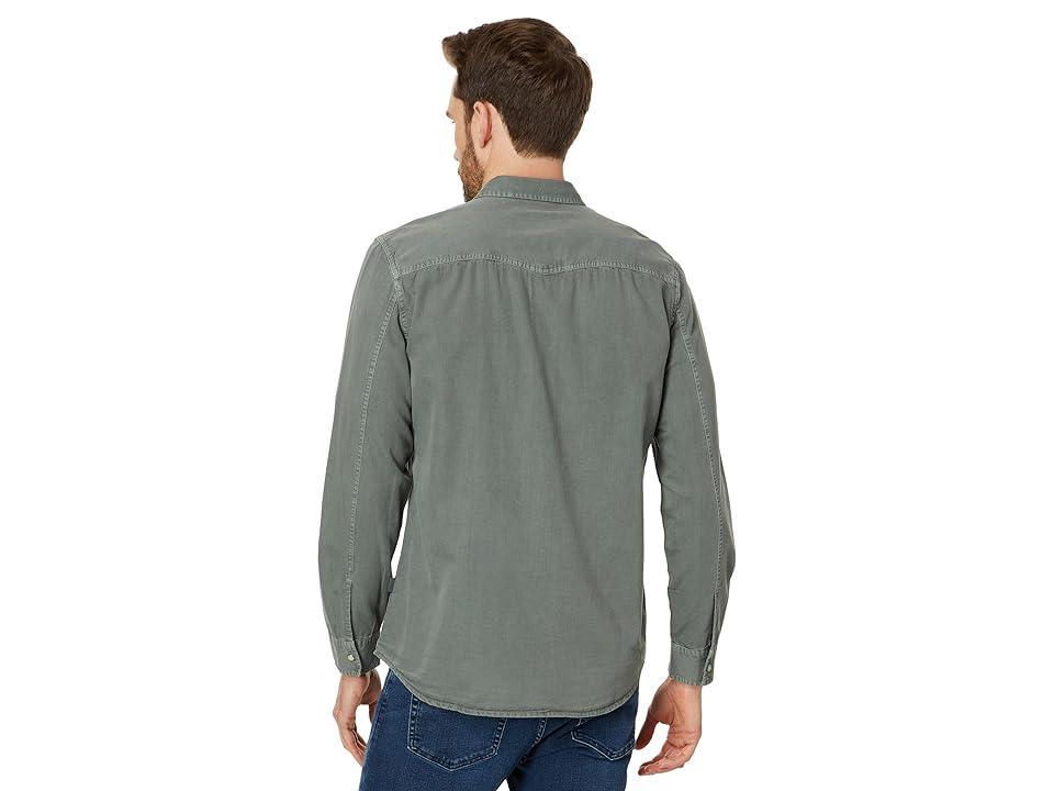 John Varvatos Marshall Shirt (Flagstone Grey) Men's Clothing Product Image