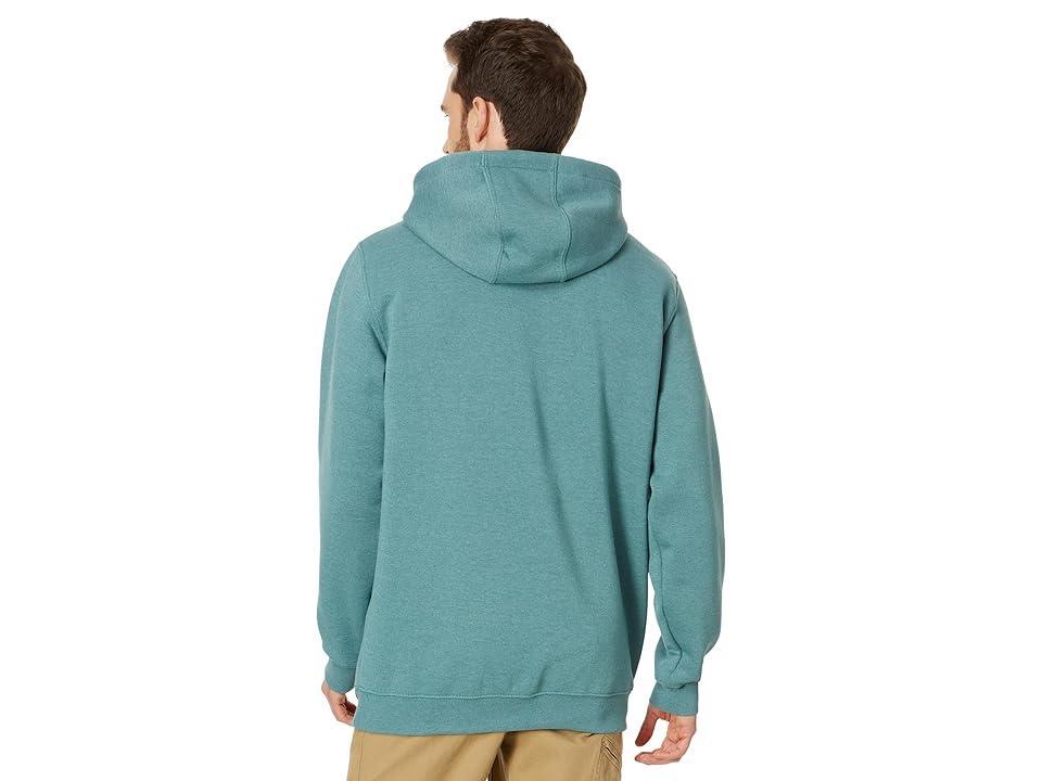 Carhartt Signature Logo Midweight Sweatshirt (Sea Pine Heather) Men's Sweatshirt Product Image