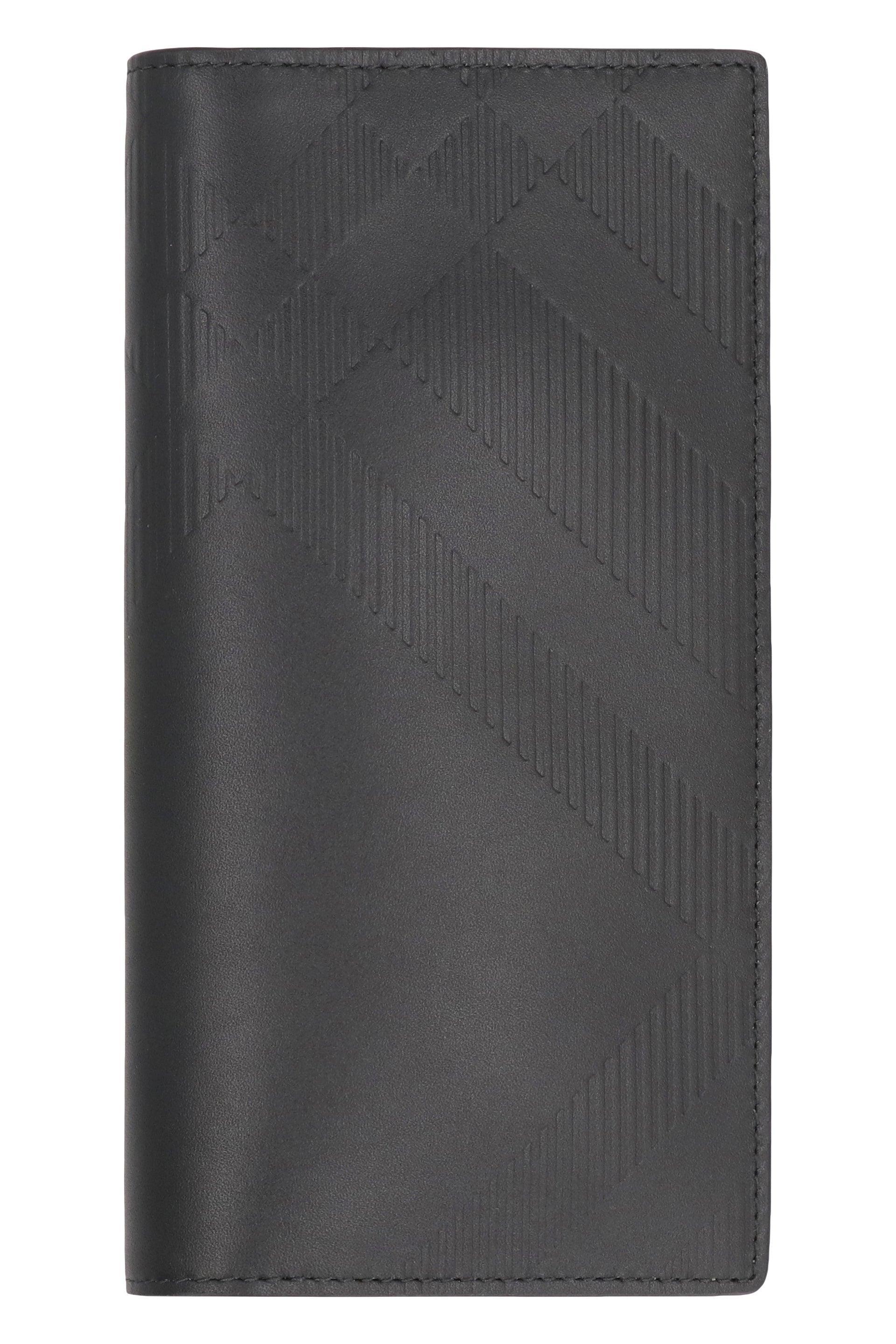 Continental Leather Wallet In Black Product Image