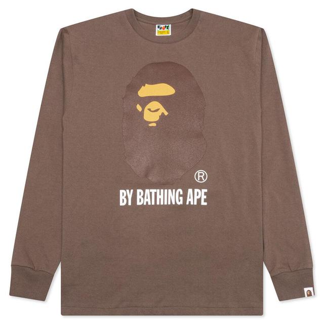 By Bathing Ape L/S Tee - Brown Male Product Image