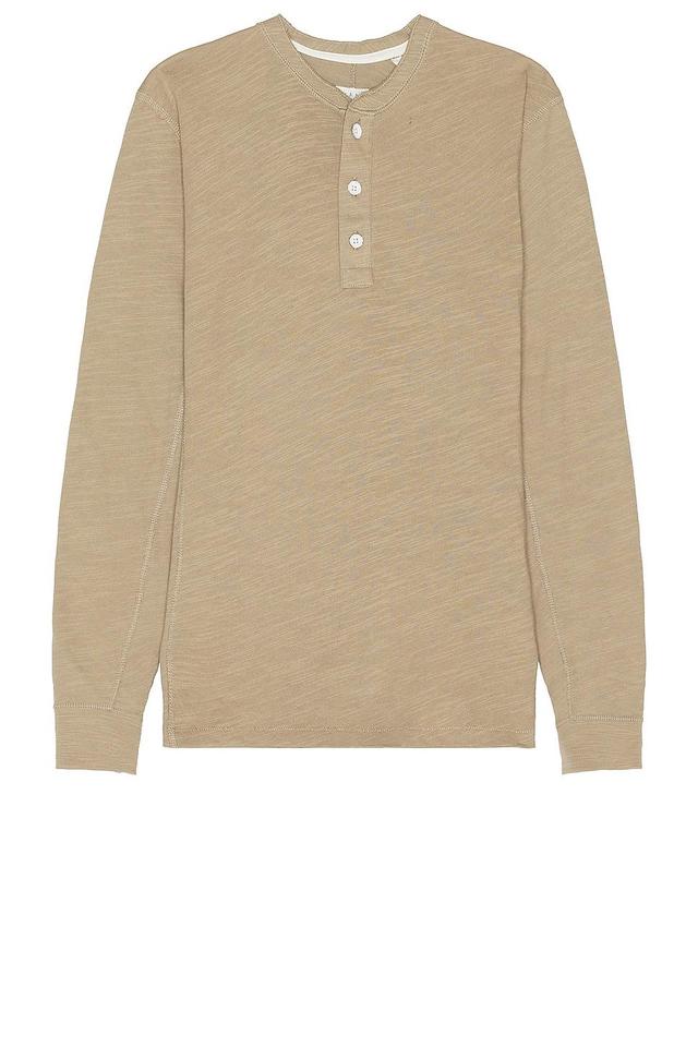 rag & bone Classic Cotton Henley Product Image