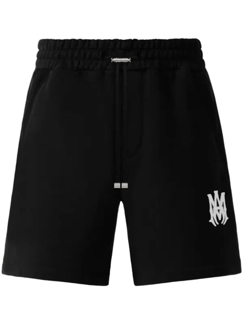 Logo-print Track Shorts In Black Product Image