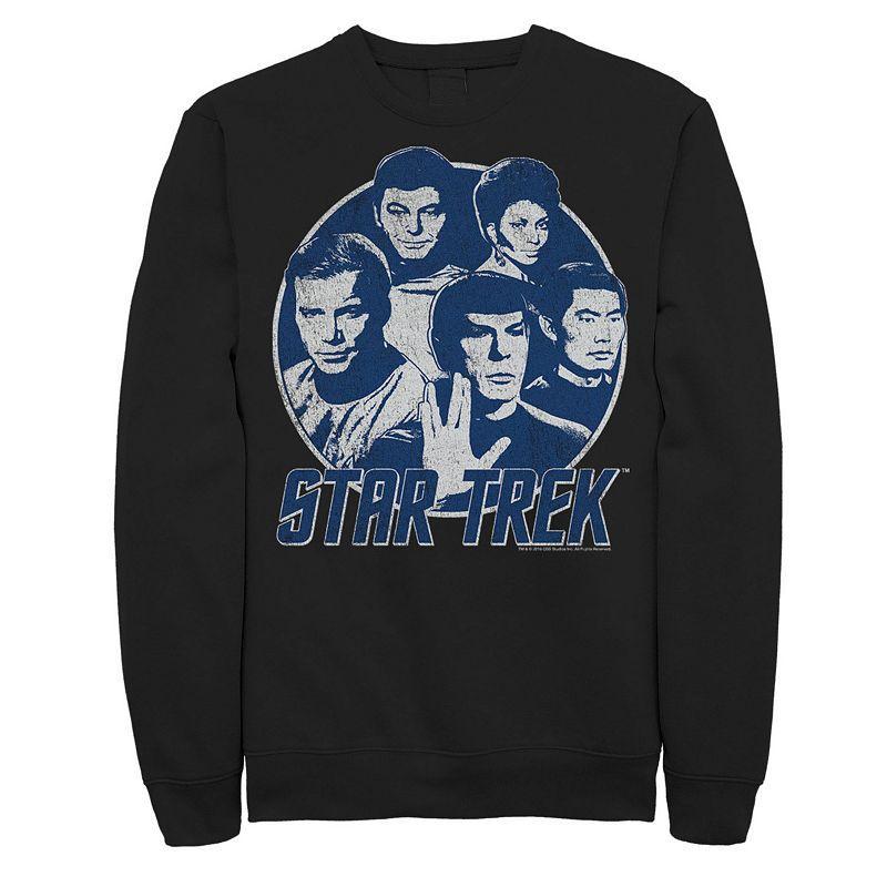 Mens Star Trek Original Series Classic Crew Retro Sweatshirt Product Image