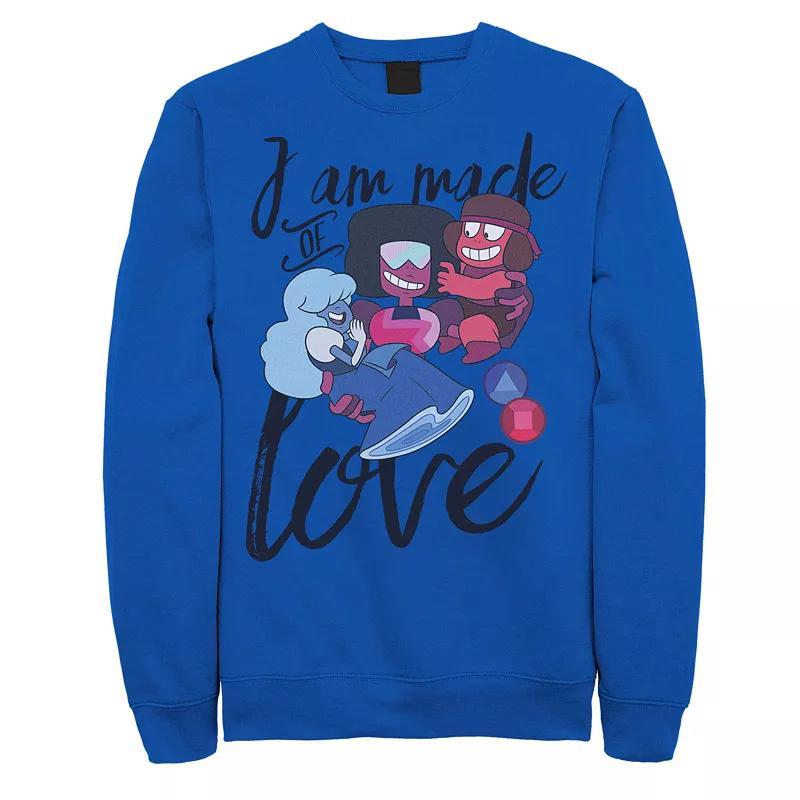 Mens Cartoon Network Steven Universe I Am Made Of Love Sweatshirt Product Image