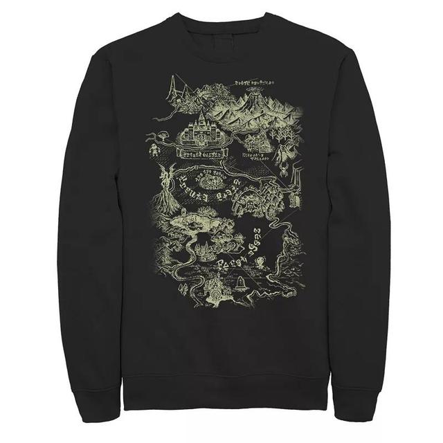 Mens Zelda Hyrule Map Sweatshirt Product Image