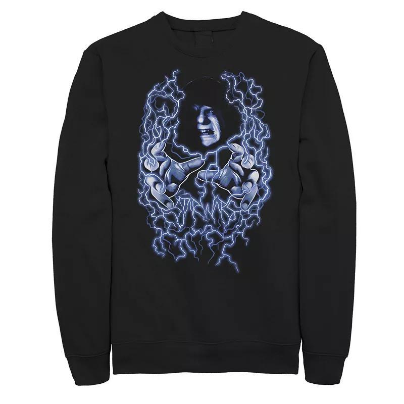 Big & Tall Star Wars Emperor Palpatine Electricity Shock Portrait Sweatshirt, Mens Product Image