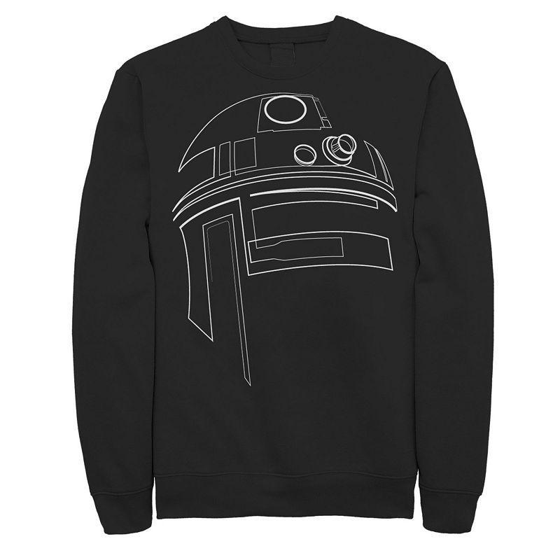 Mens Star Wars R2-D2 Line Long Sleeve Tee Product Image