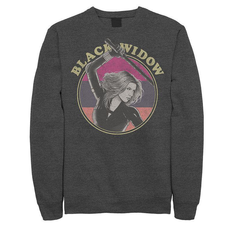 Mens Marvel Retro Sweatshirt Grey Heather Product Image