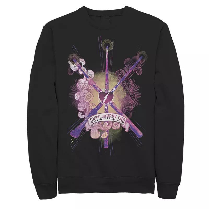 Mens Harry Potter Until The Very End Wands Sweatshirt Product Image