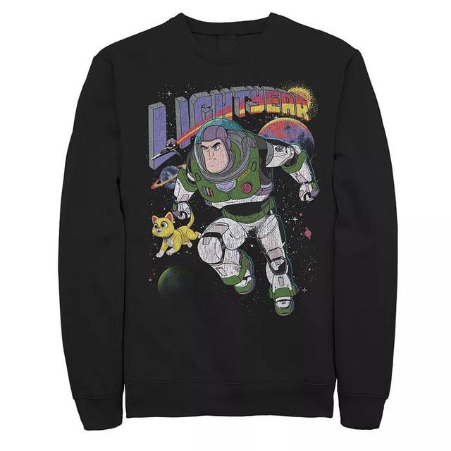 Disney / Pixars Lightyear Buzz & Sox Mens Space Ranger and Companion Robot Sweatshirt Product Image