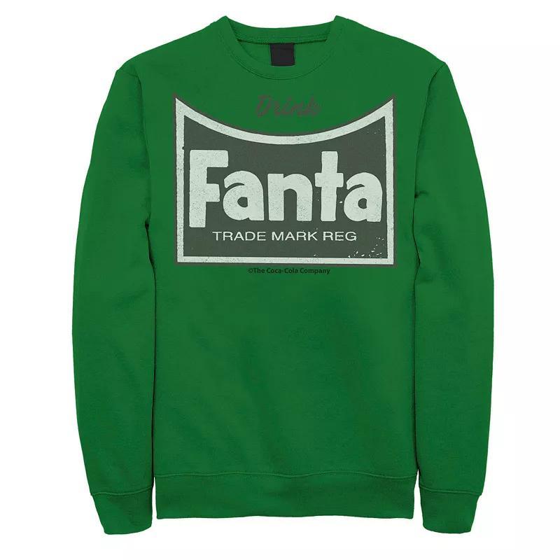 Mens Fanta Vintage Bottle Label Sweatshirt Product Image