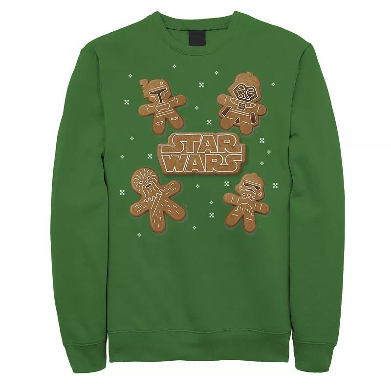 Mens Star Wars Gingerbread Crew Sweatshirt Product Image