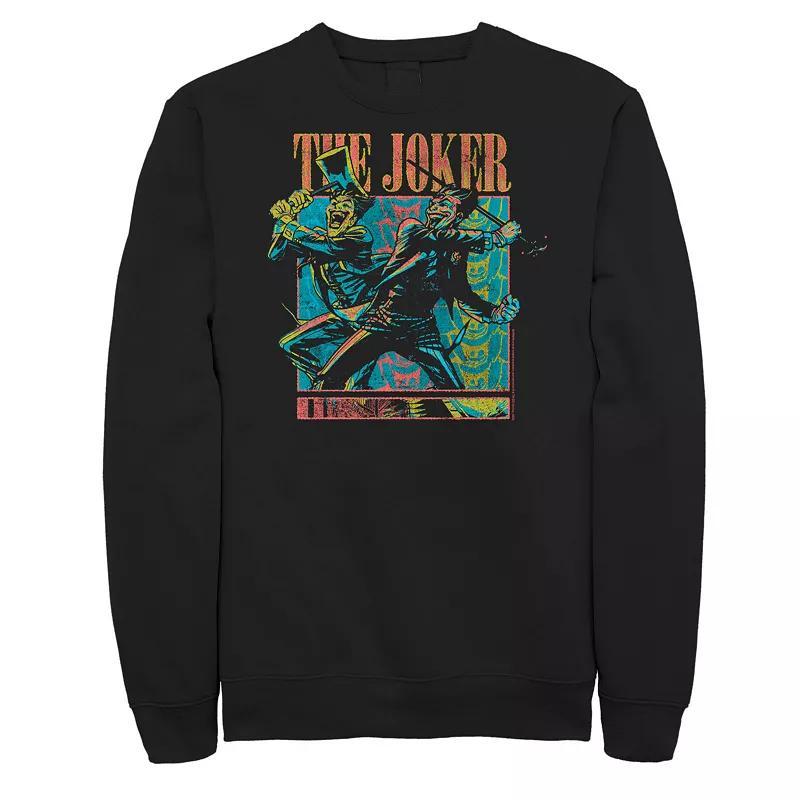 Big & Tall Batman Double Joker Sweatshirt, Mens Product Image