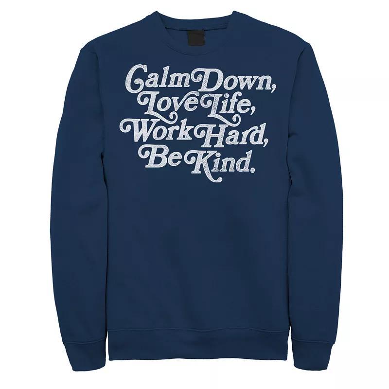 Mens Fifth Sun Do What You Love Colorful Sweatshirt Product Image