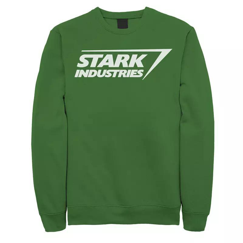 Mens Marvel Iron Man Stark Industries Logo Sweatshirt Product Image