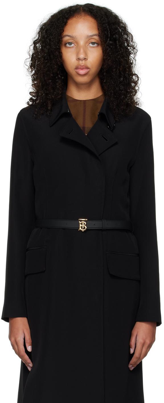 BURBERRY Black Holyfield Coat Product Image