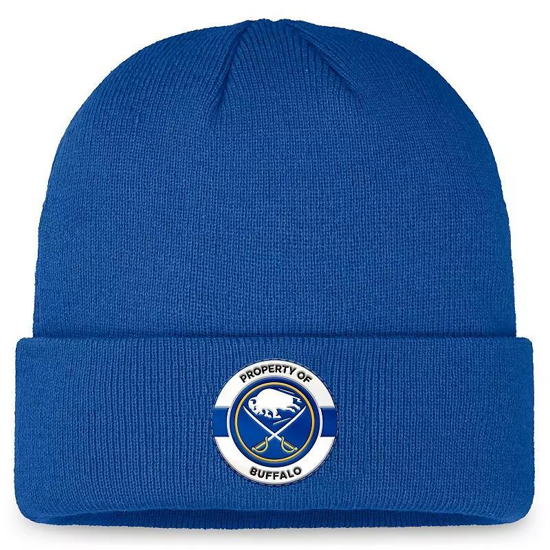 Mens Fanatics Buffalo Sabres Authentic Pro Training Camp Cuffed Knit Hat Product Image