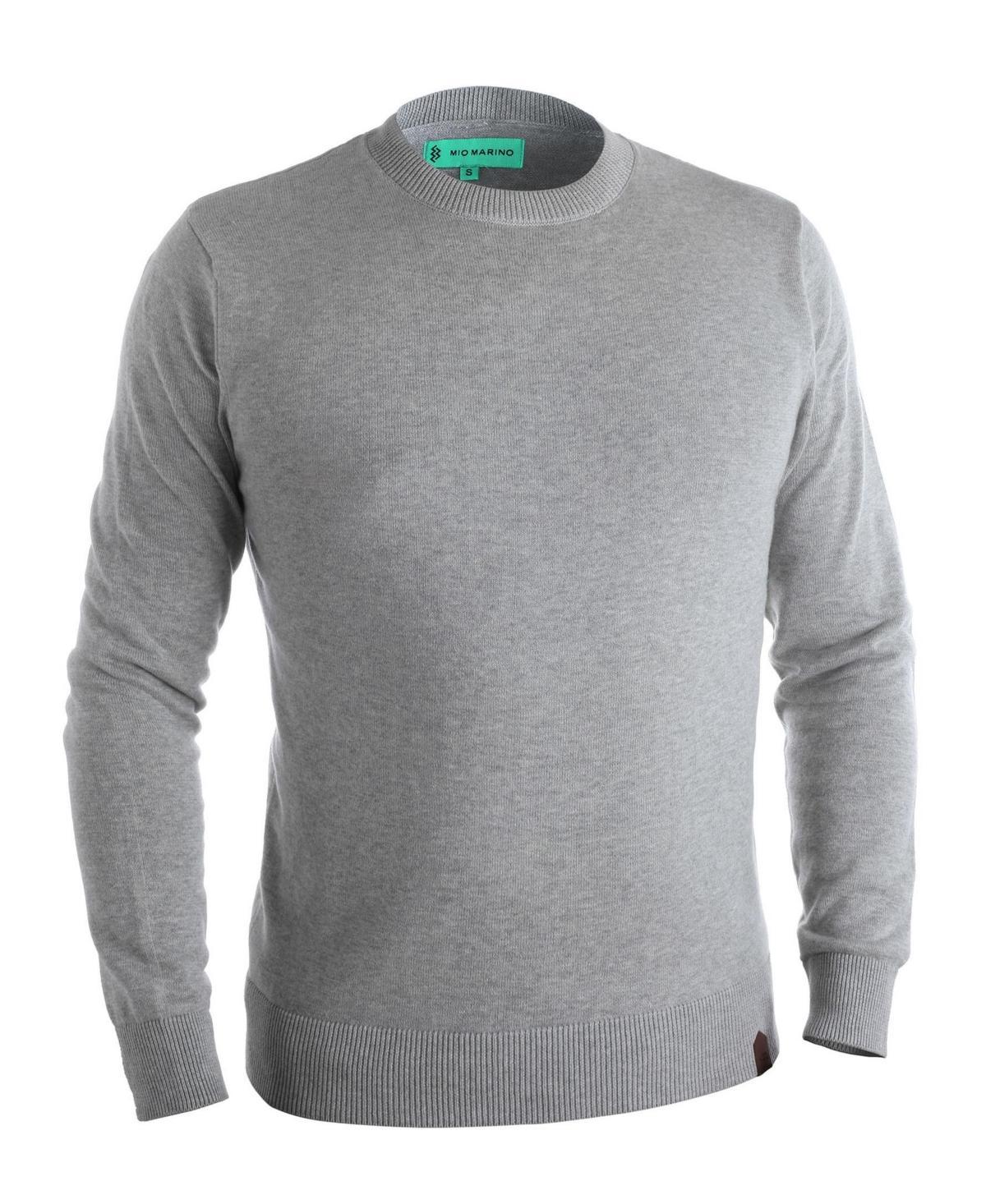 Mio Marino Mens Winter Crew Lightweight Pullover Sweater Product Image