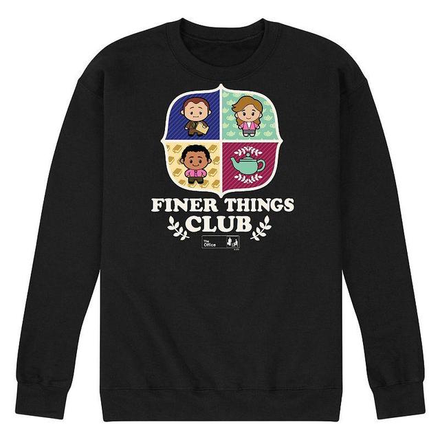 Mens The Office Finer Things Fleece Sweatshirt Product Image