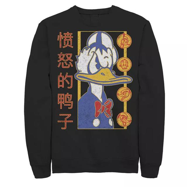 Mens Disney Mickey And Friends Donald Duck Kanji Sweatshirt Product Image