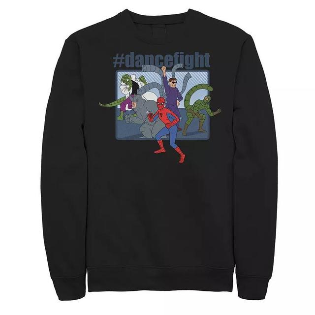 Disneys Lilo And Stitch Big & Tall Not Today Stitch Graphic Fleece Sweatshirt, Mens Blue Product Image