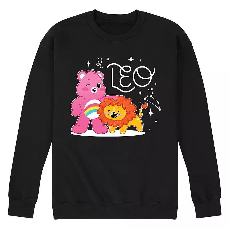 Mens Care Bears Leo Fleece Sweatshirt Product Image