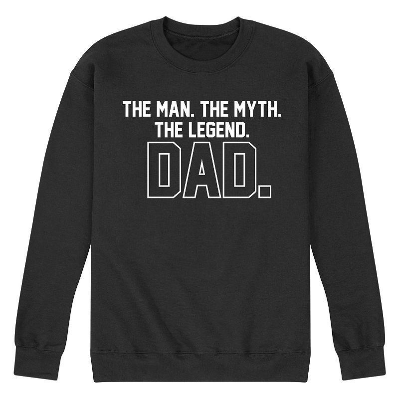 Mens The Legend Dad Fleece Sweatshirt Product Image