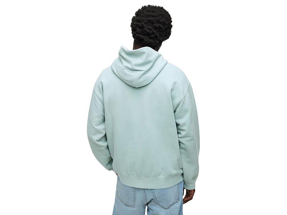 Madewell The McCarren Midweight Hoodie Sweatshirt (Silver Eucalyptus) Men's Sweatshirt Product Image