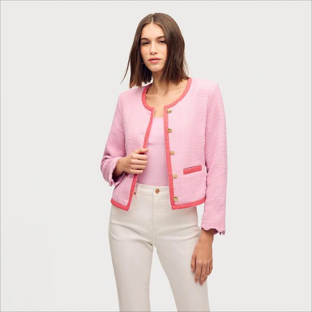 Sam Edelman Ramona Crop Blazer Sweet Lilac Product Image