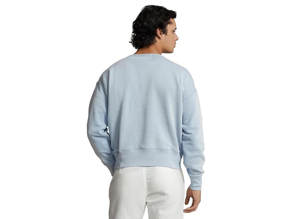 Polo Ralph Lauren Vintage Fit Fleece Graphic Sweatshirt (Southport Blue) Men's Sweatshirt Product Image