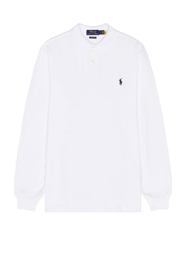 Polo Ralph Lauren Long Sleeve Polo White. (also in ). Product Image