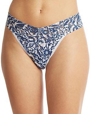 Hanky Panky Original-Rise Printed Lace Thong Product Image