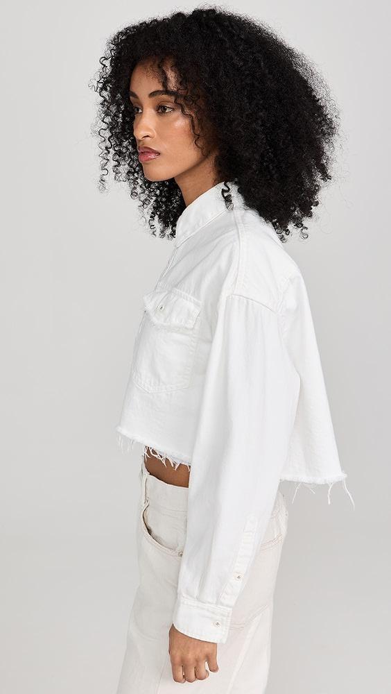 MOUSSY VINTAGE Southfork Cropped Shirt | Shopbop Product Image