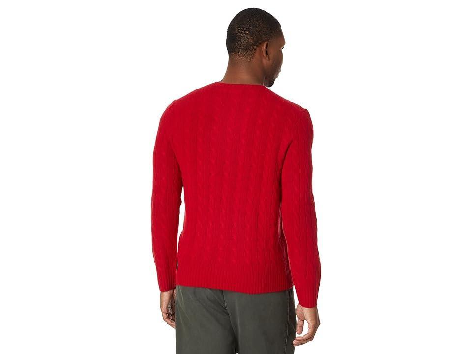 Polo Ralph Lauren Cable-Knit Wool-Cashmere Sweater (Park Ave ) Men's Sweater Product Image